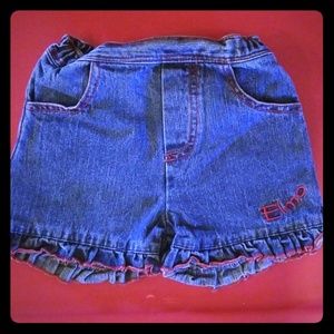 Toddler Jean shorts 12M